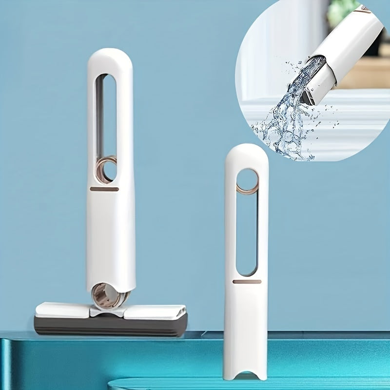 Portable Self-Squeeze Mini Mop – Multifunction Cleaner