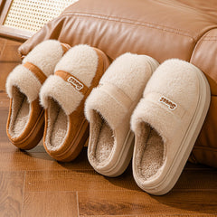 Warm Fashion Interior Home Couple Cotton Slippers