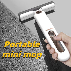 Portable Self-Squeeze Mini Mop – Multifunction Cleaner