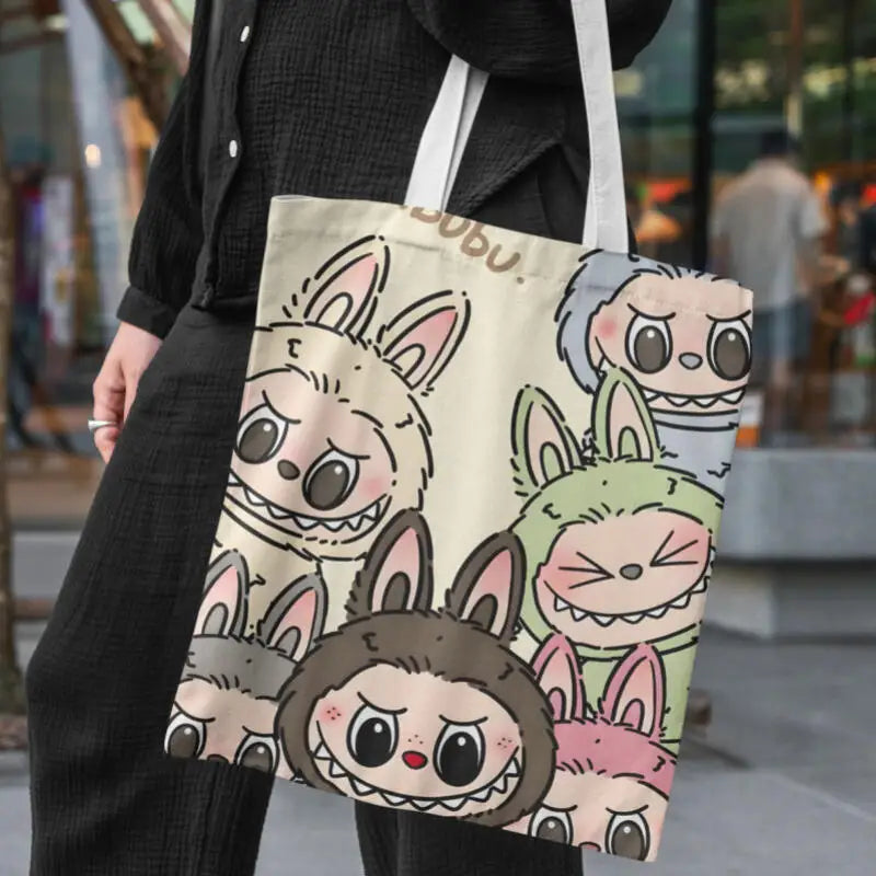 Canvas Bag Large Capacity Versatile For Student
