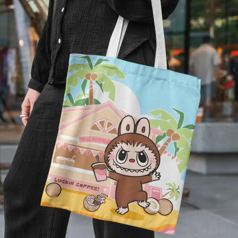 Canvas Bag Large Capacity Versatile For Student