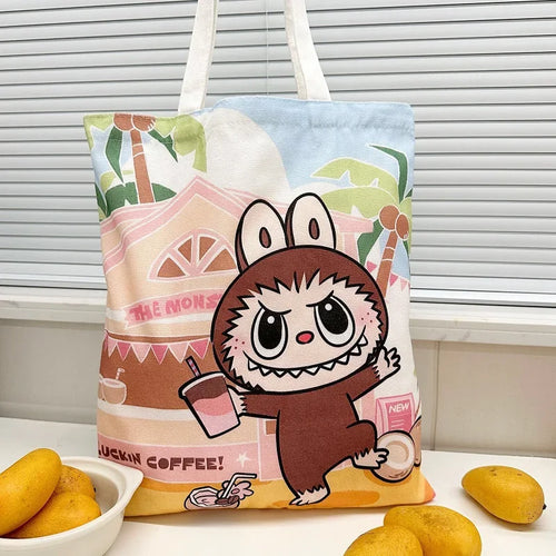 Canvas Bag Large Capacity Versatile For Student